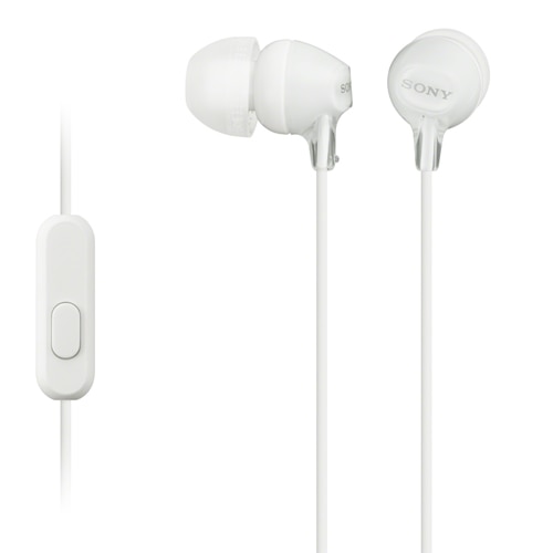 Headset in-ear MDR-EX15AP White