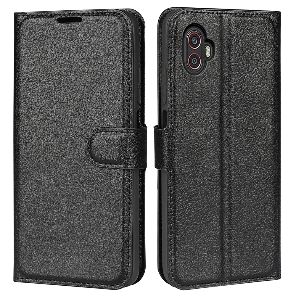 Samsung Galaxy Xcover 6 Pro Wallet Book Cover Black