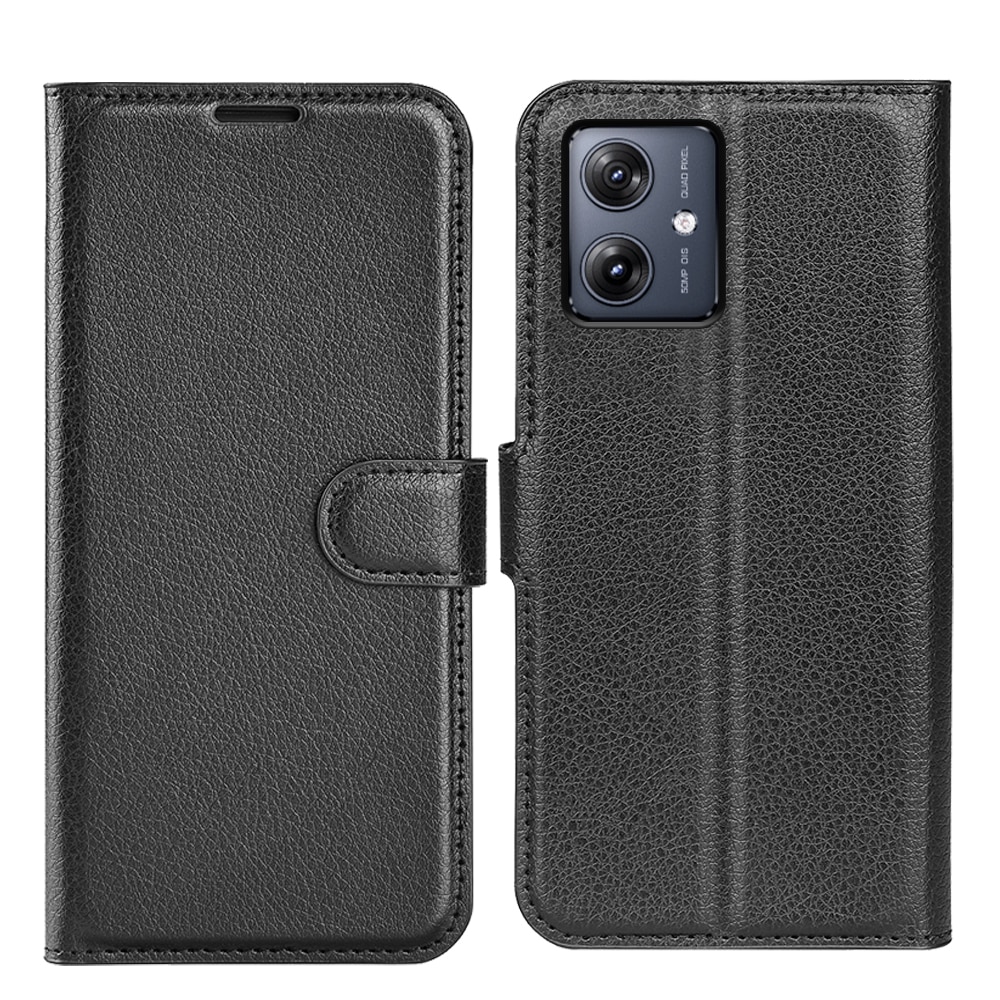 Motorola Moto G54 Wallet Book Cover Black