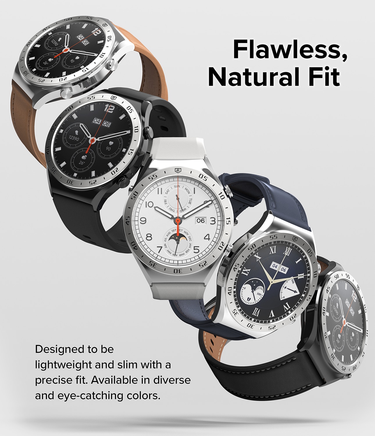 Xiaomi Watch S1 Bezel Styling Silver