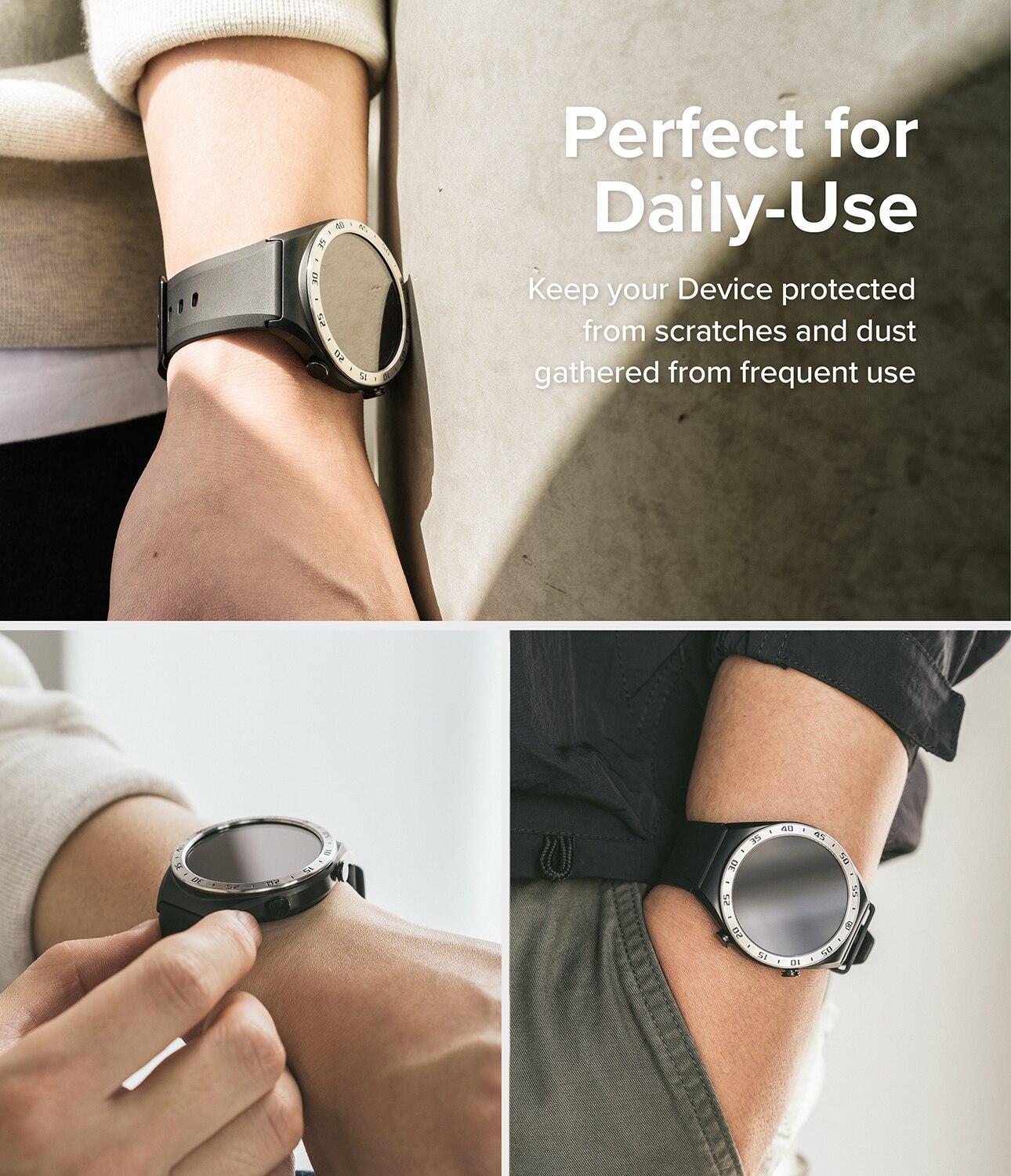 Xiaomi Watch S1 Bezel Styling Silver