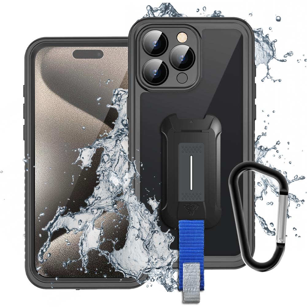 iPhone 15 Pro Max MX Waterproof Case Black