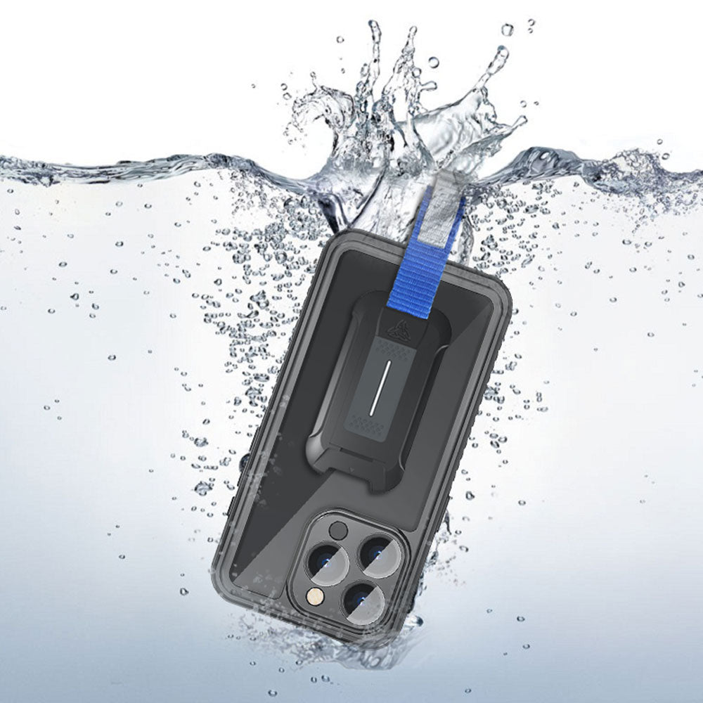 iPhone 15 Pro MX Waterproof Case Black