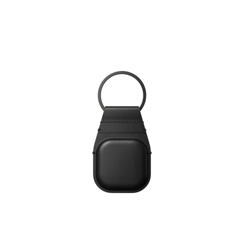 AirTag Keychain Horween Leather Black