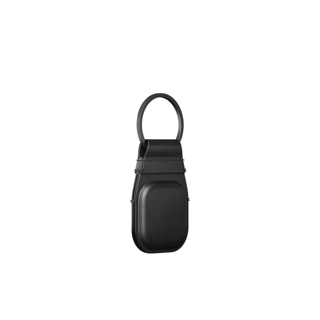 AirTag Keychain Horween Leather Black