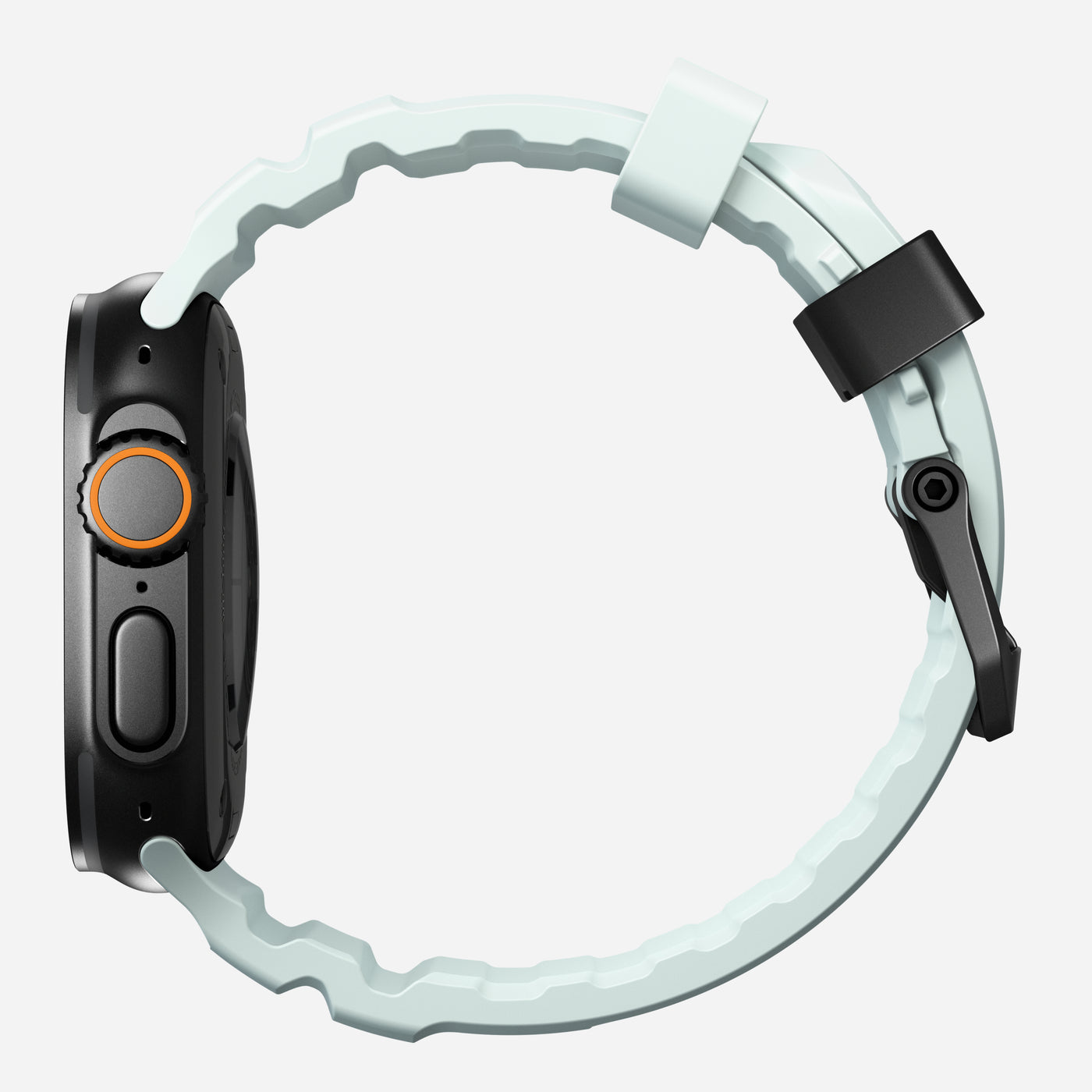 Apple Watch Series 1-3 42mm Rocky Point Band Icy Blue Glow (Black Hardware) - Limited edition