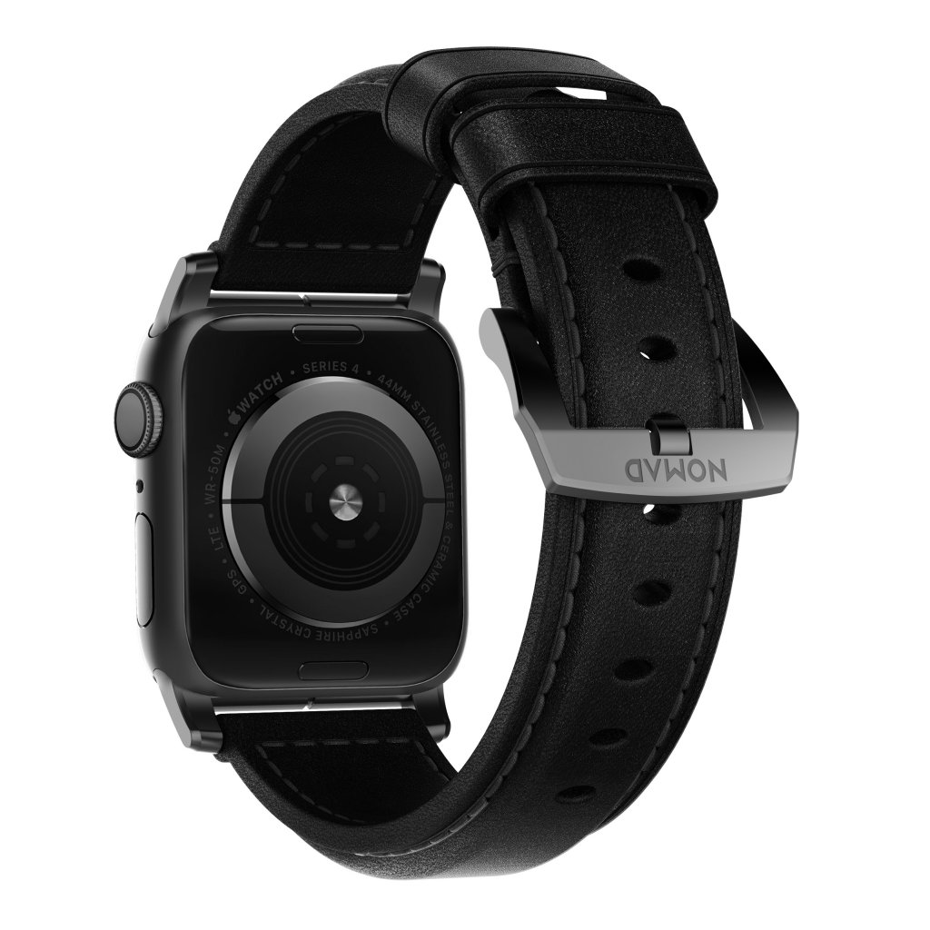 Apple Watch 45mm Series 8 Traditional Band Black (Black Hardware)