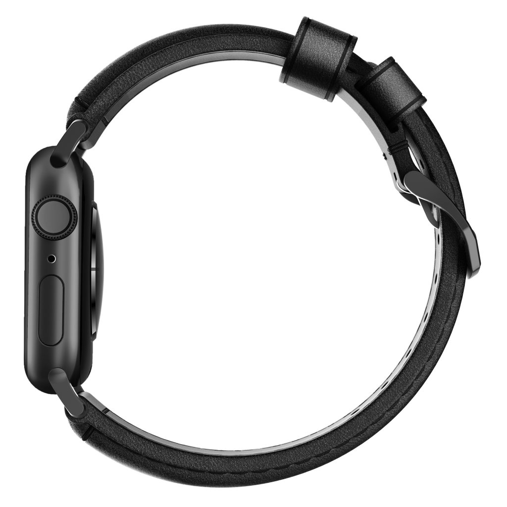 Apple Watch 45mm Series 8 Traditional Band Black (Black Hardware)