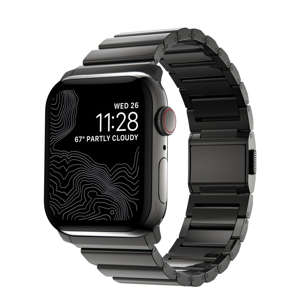 Steel Band Apple Watch SE 40mm Graphite