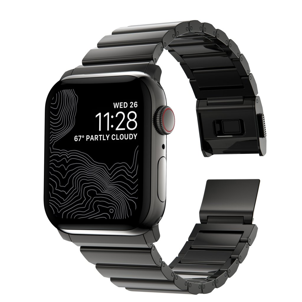 Steel Band Apple Watch 38mm Graphite