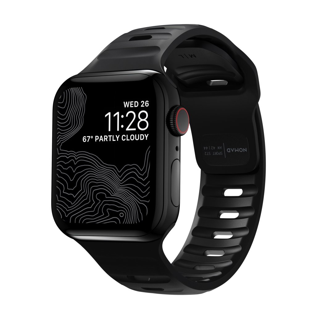 Apple Watch 45mm Series 7 Sport Band Black