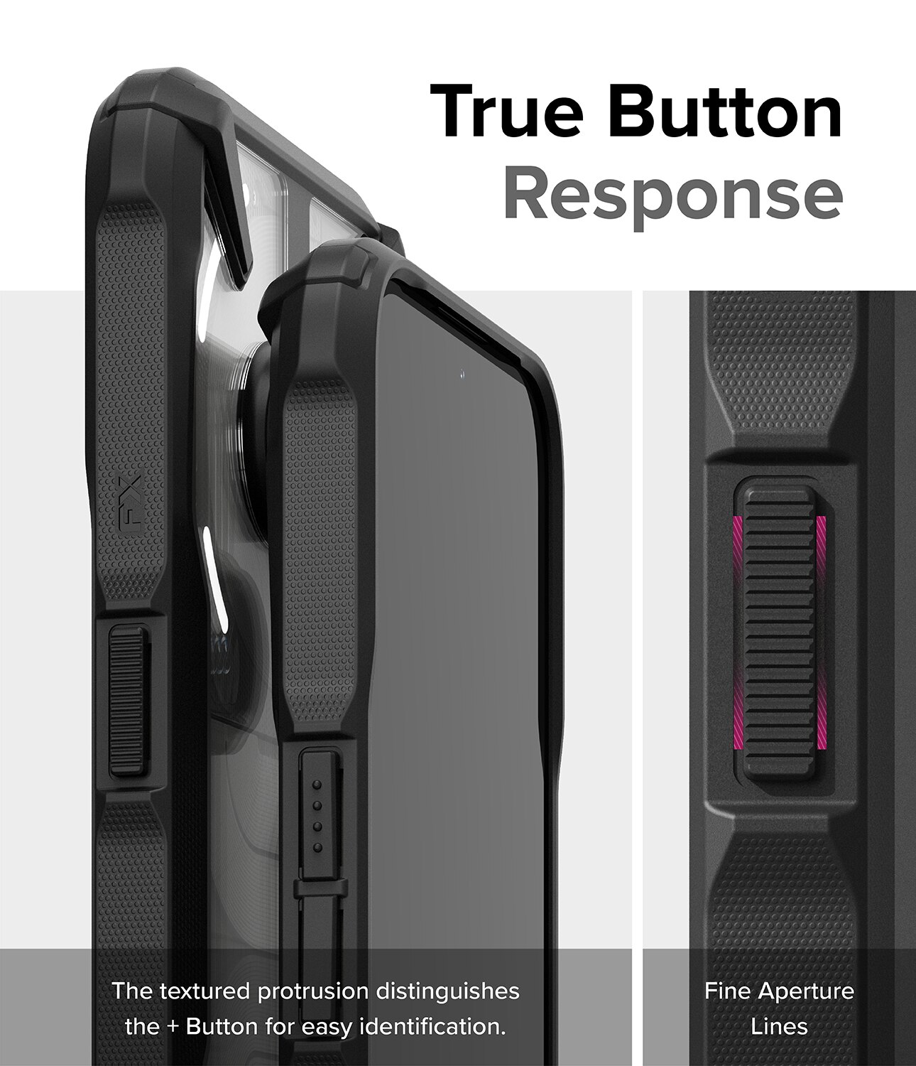 Nothing Phone 2a Fusion X Case Black