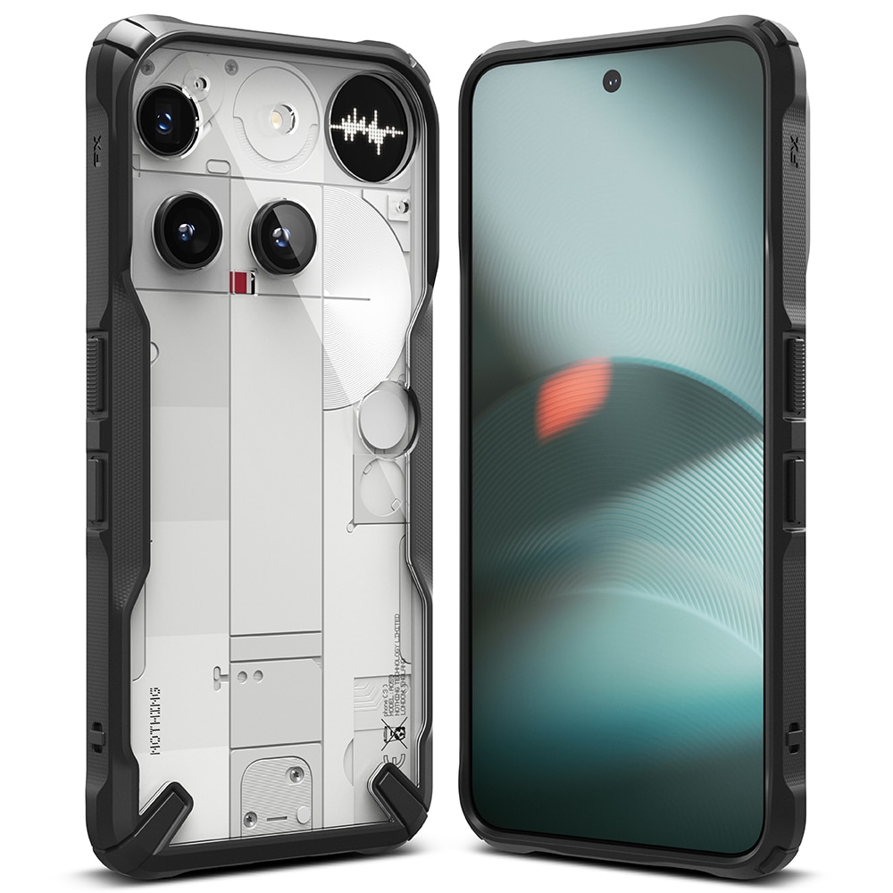 Nothing Phone 3 Fusion X Case Black