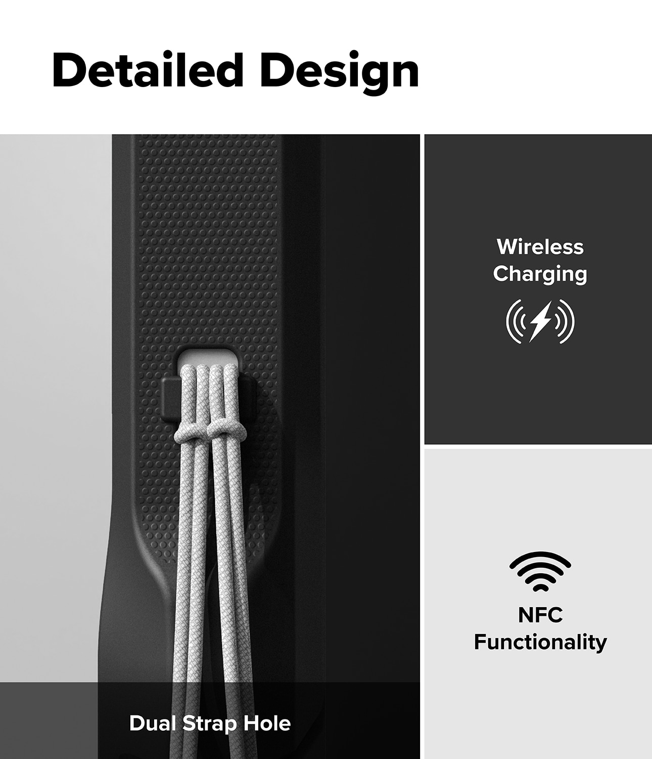 Nothing Phone 3 Fusion X Case Black