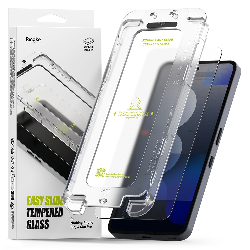 Nothing Phone 3a Easy Slide Glass (2-pack)