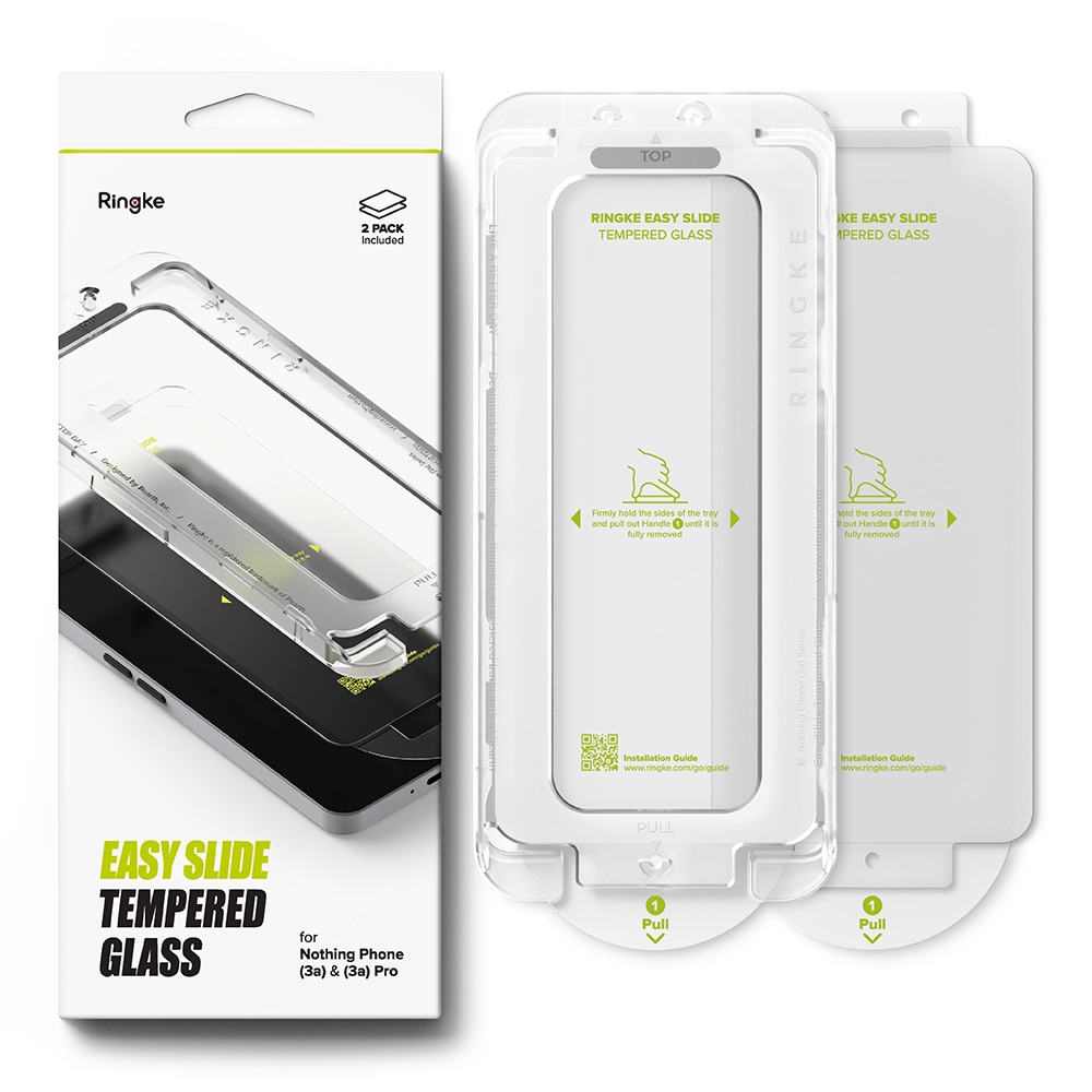 Nothing Phone 3a Easy Slide Glass (2-pack)