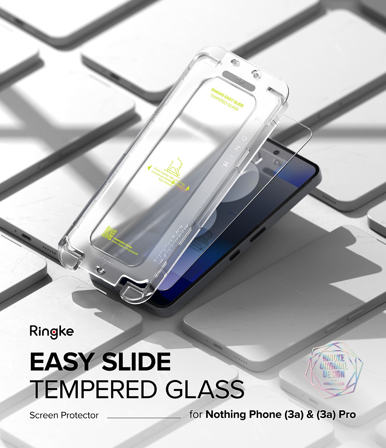 Nothing Phone 3a Easy Slide Glass (2-pack)