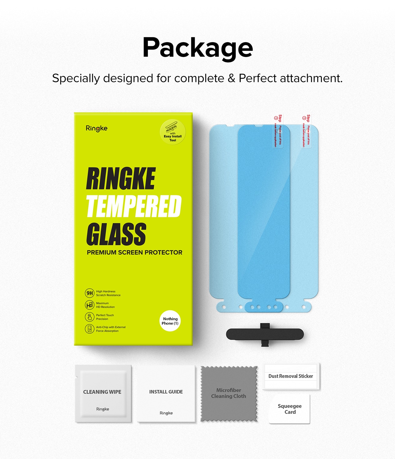 Nothing Phone 1 Screen Protector Glass (2-pack)