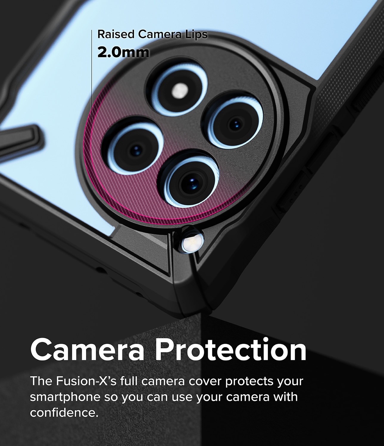 OnePlus 12R Fusion X Case Black