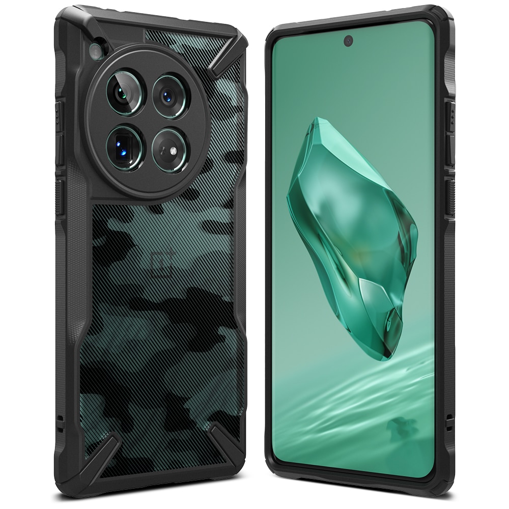 OnePlus 12 Fusion X Case Camo Black