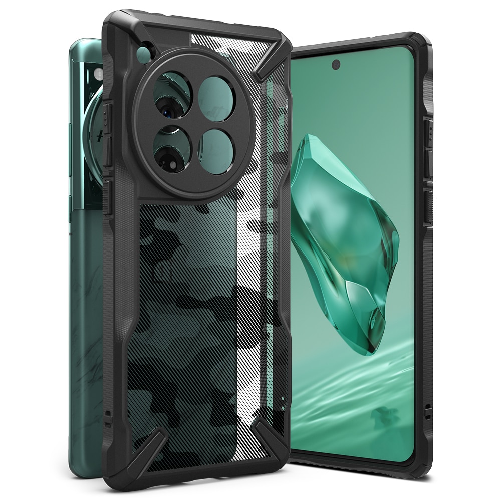 OnePlus 12 Fusion X Case Camo Black