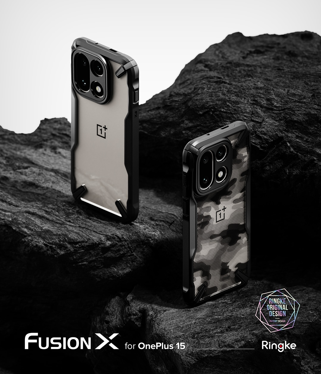  OnePlus 15 Fusion X Case Black
