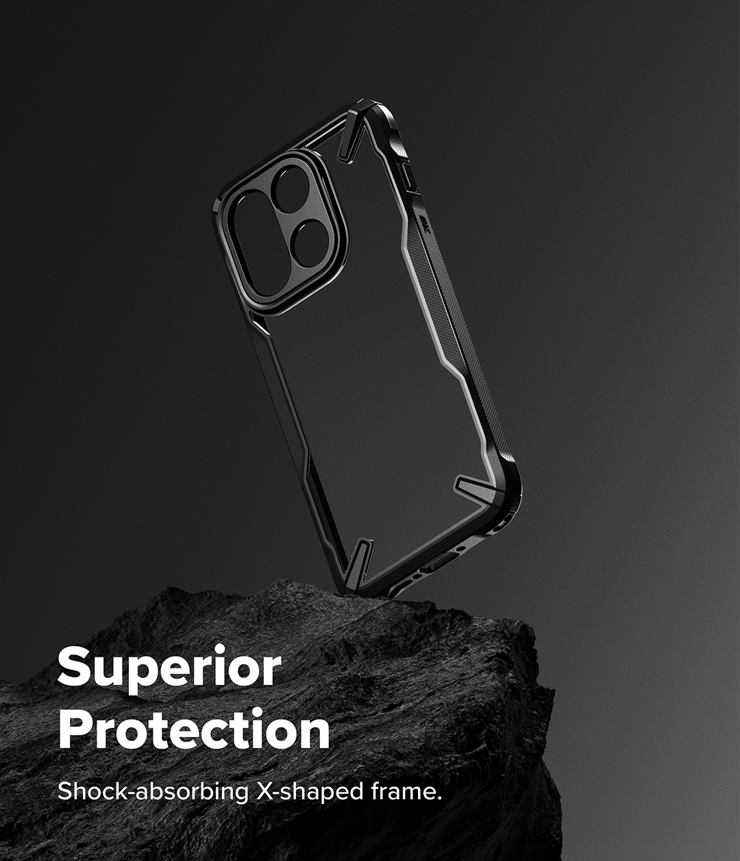  OnePlus 15 Fusion X Case Black