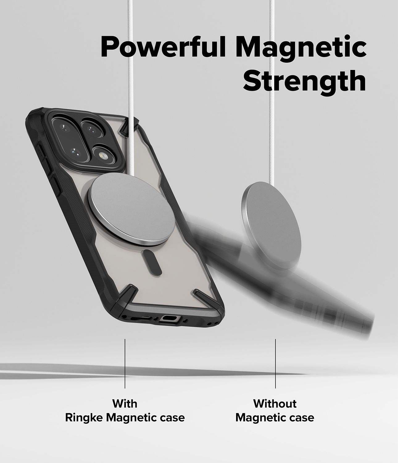  OnePlus 13 Fusion X Magnetic MagSafe Case Matte Black