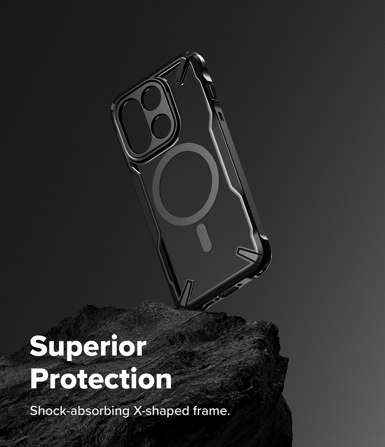  OnePlus 13 Fusion X Magnetic MagSafe Case Matte Black