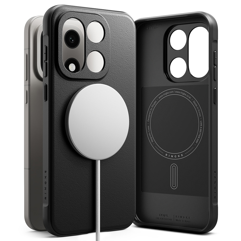  OnePlus 15 Onyx Magnetic Case Black