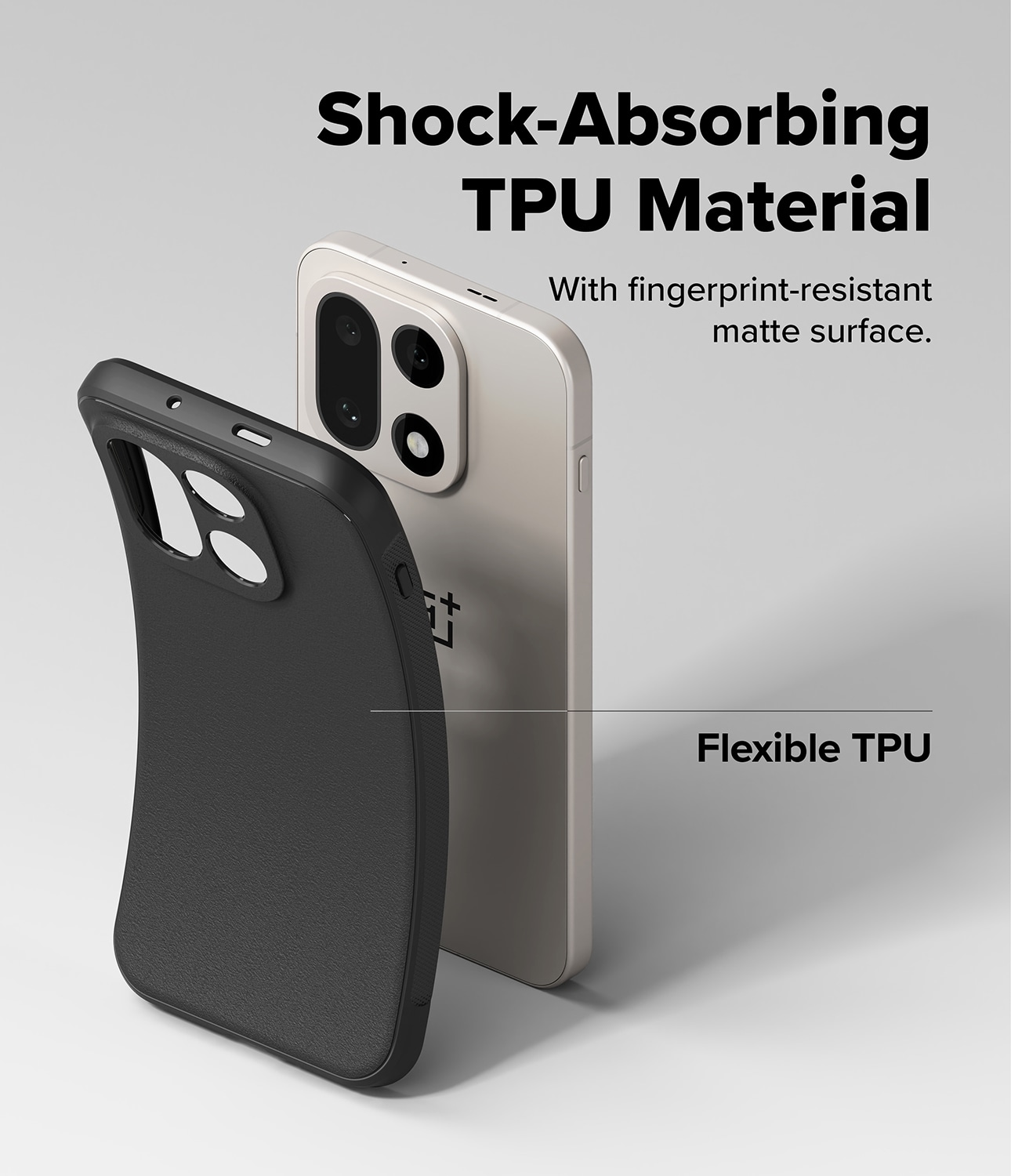  OnePlus 15 Onyx Magnetic Case Black