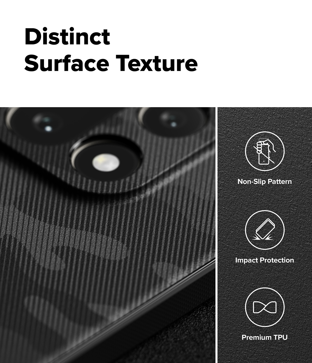  OnePlus 15 Onyx Magnetic Case Camo Black