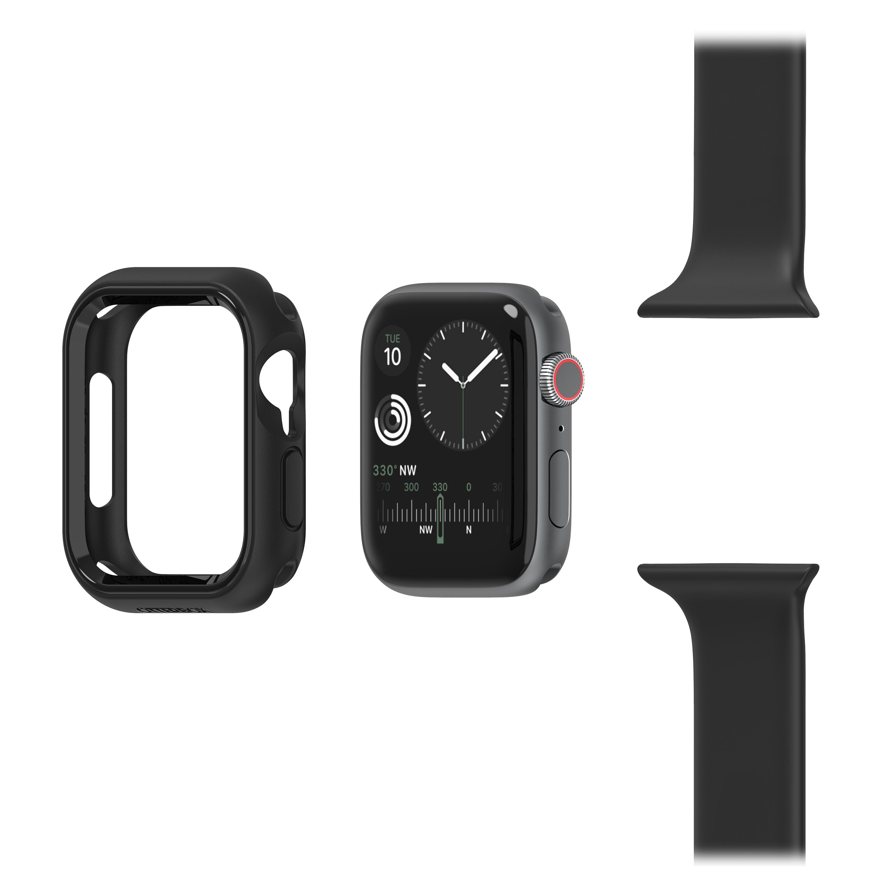Apple Watch SE 44mm Exo Edge Case Black