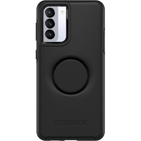 Samsung Galaxy S21 Plus Otter+Pop Symmetry Case Black