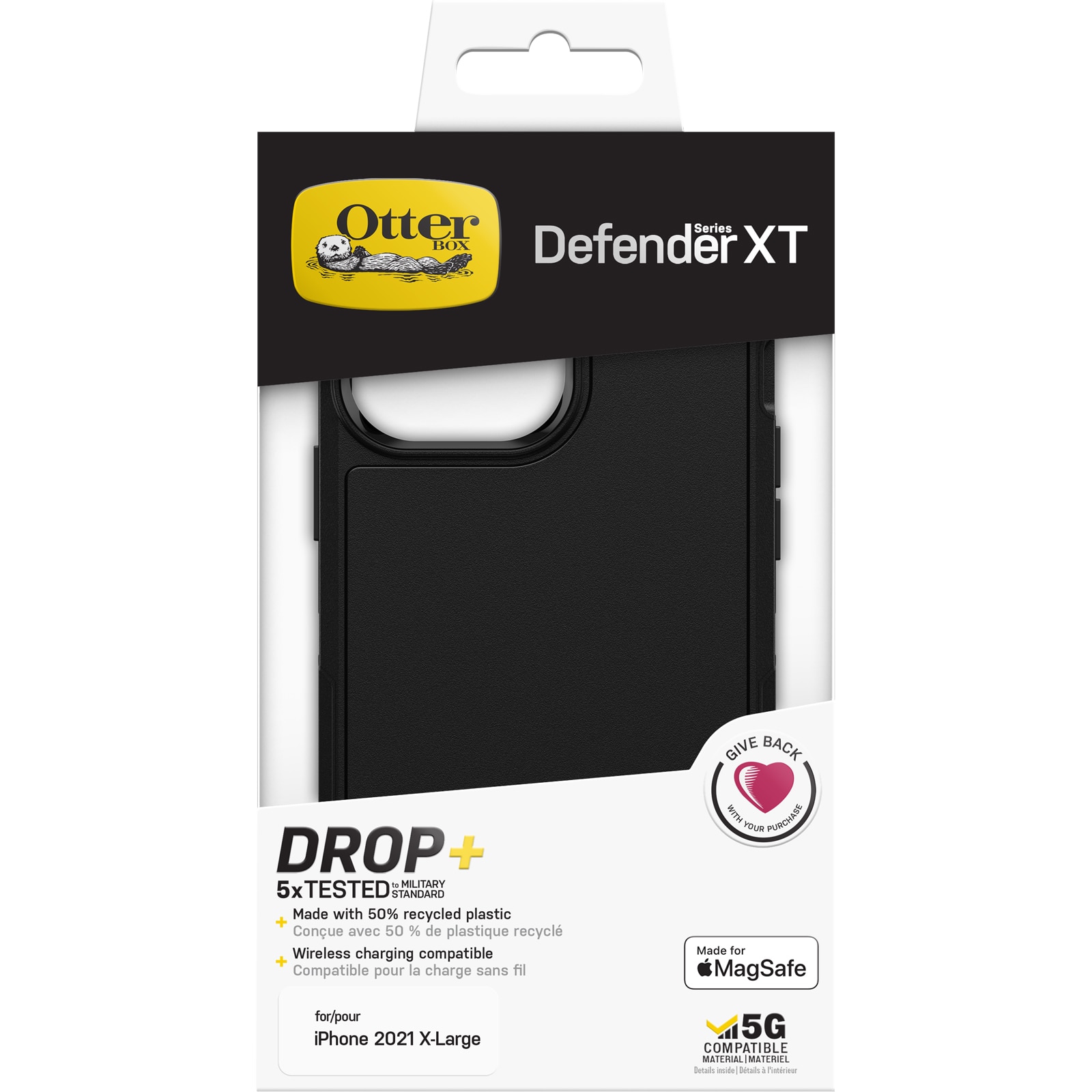 iPhone 12 Pro Max Defender XT Case Black