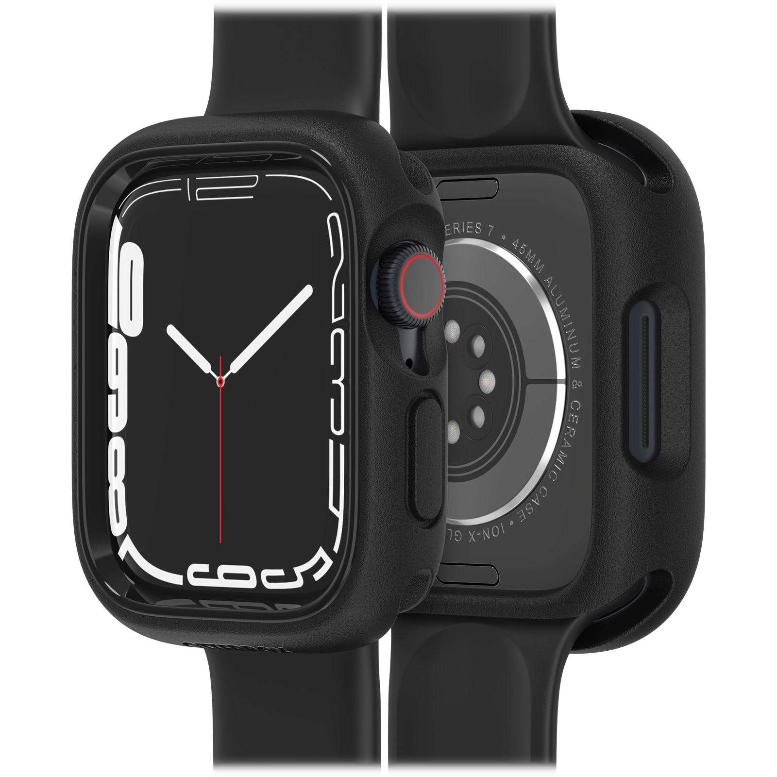 Apple Watch 45mm Series 8 Exo Edge Case Black