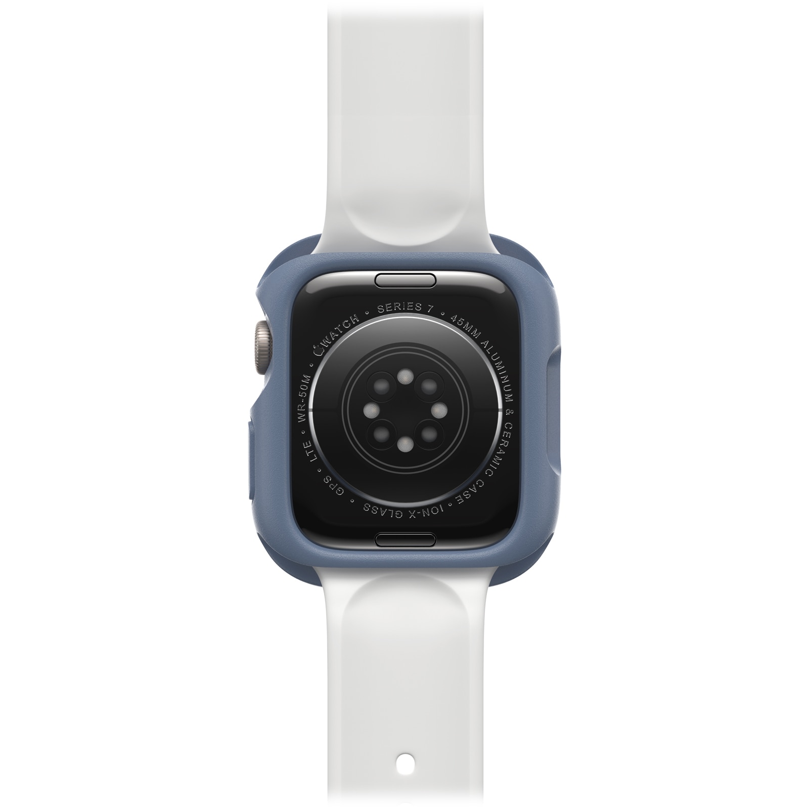 Apple Watch 45mm Series 8 Exo Edge Case Blue