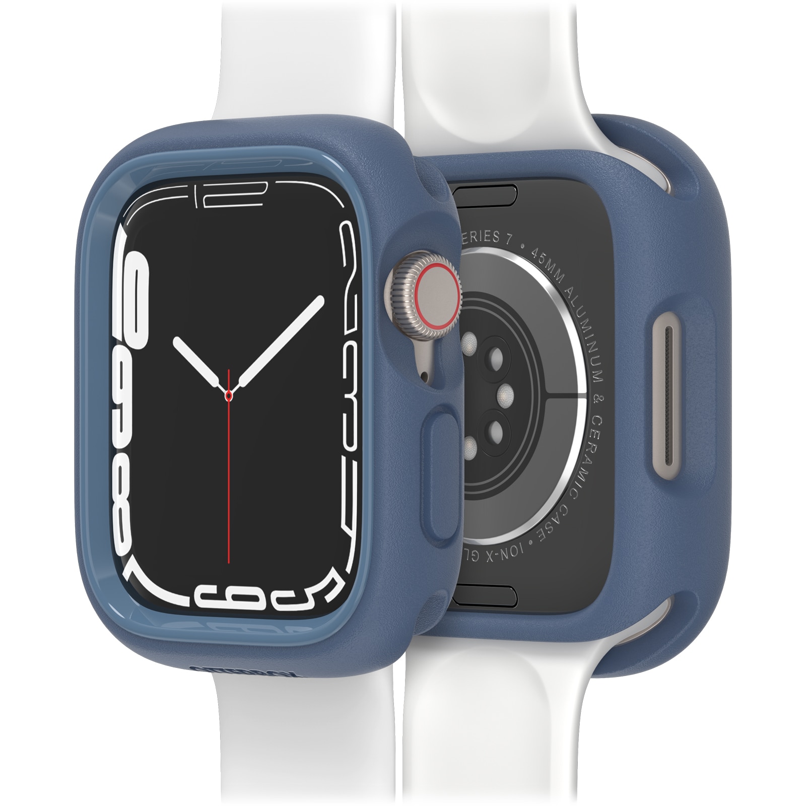 Apple Watch 45mm Series 7 Exo Edge Case Blue