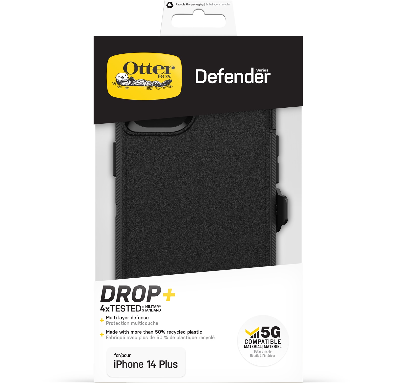 Defender Case iPhone 14 Plus Black