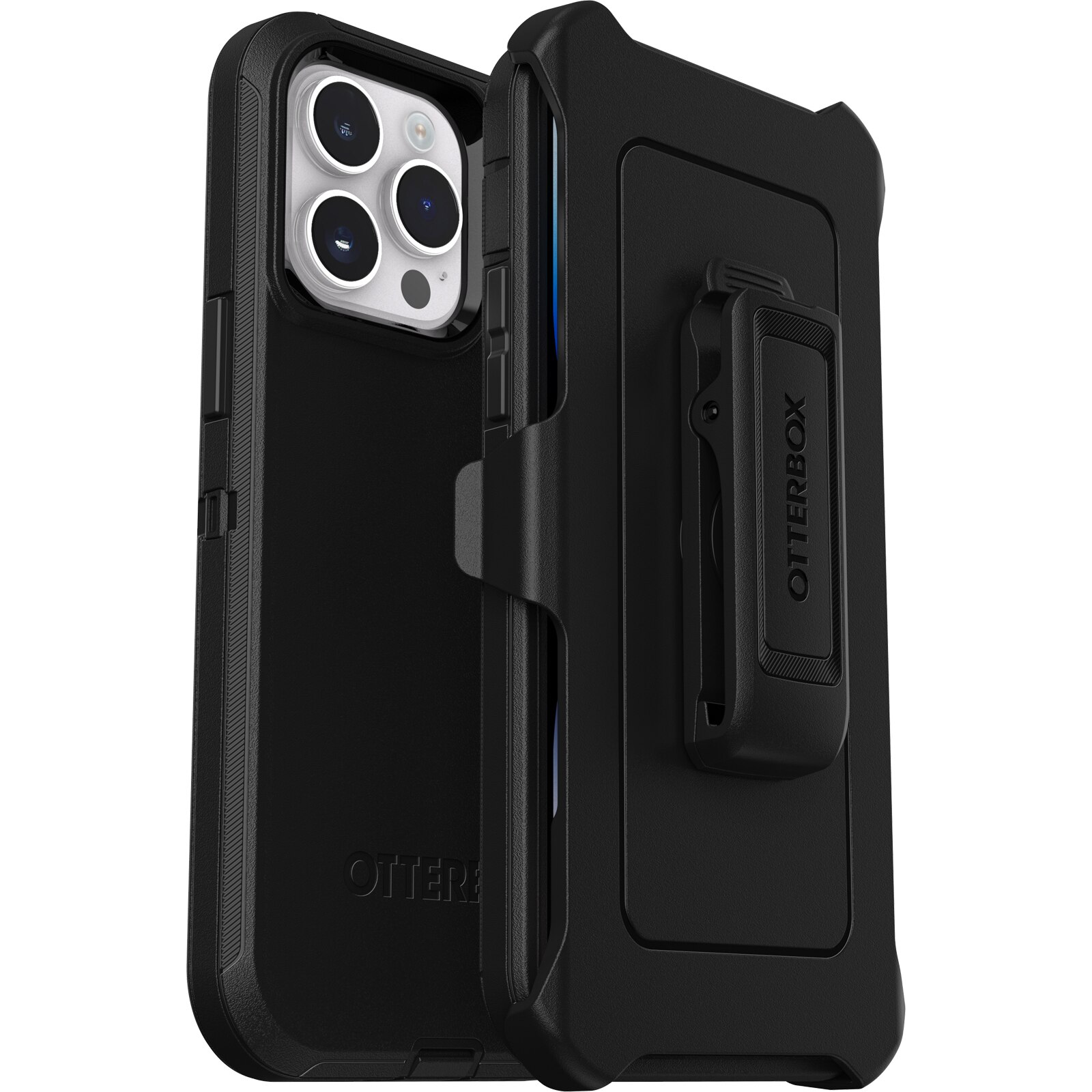 iPhone 14 Pro Max Defender Case Black