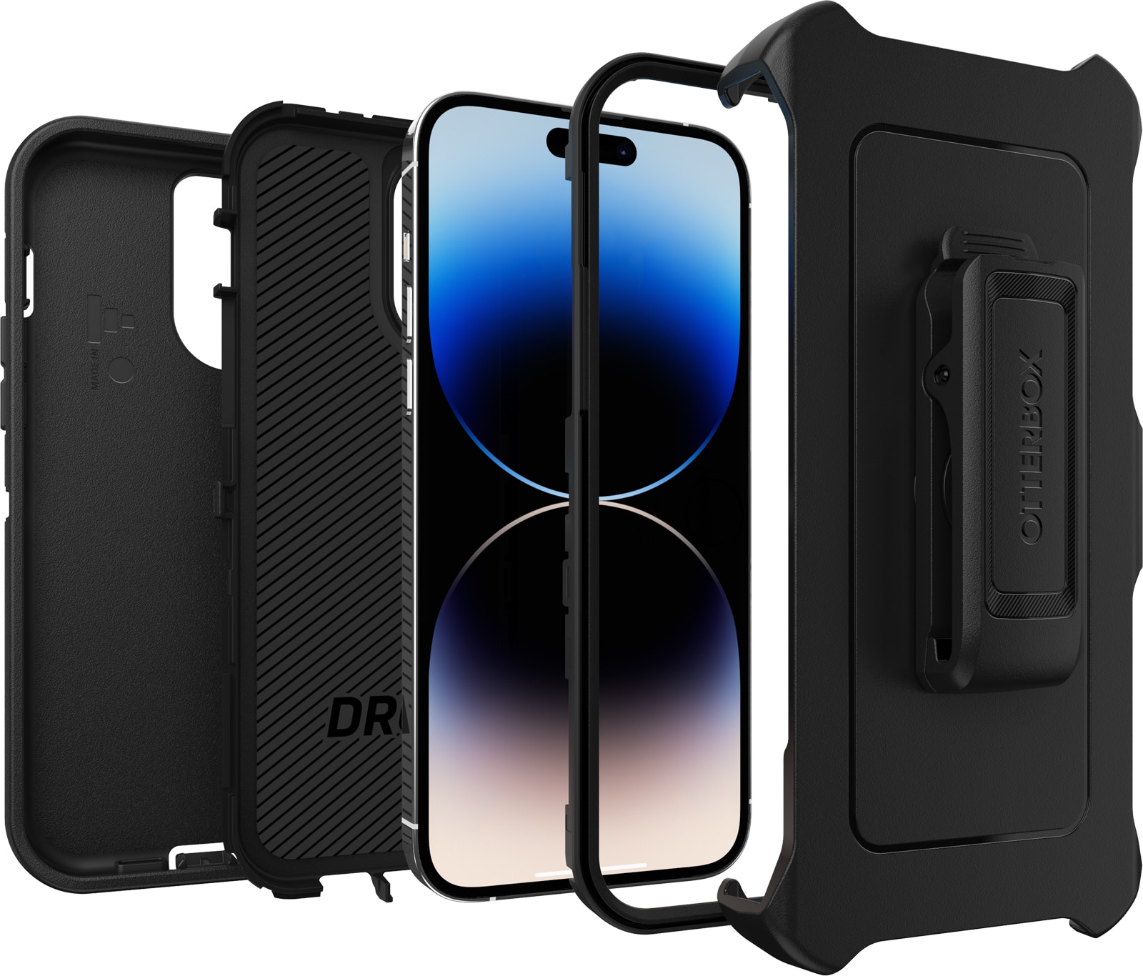 Defender Case iPhone 14 Pro Max Black
