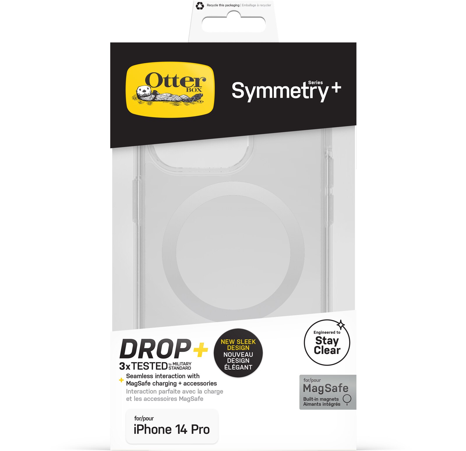 iPhone 14 Pro Symmetry Plus MagSafe Case Transparent