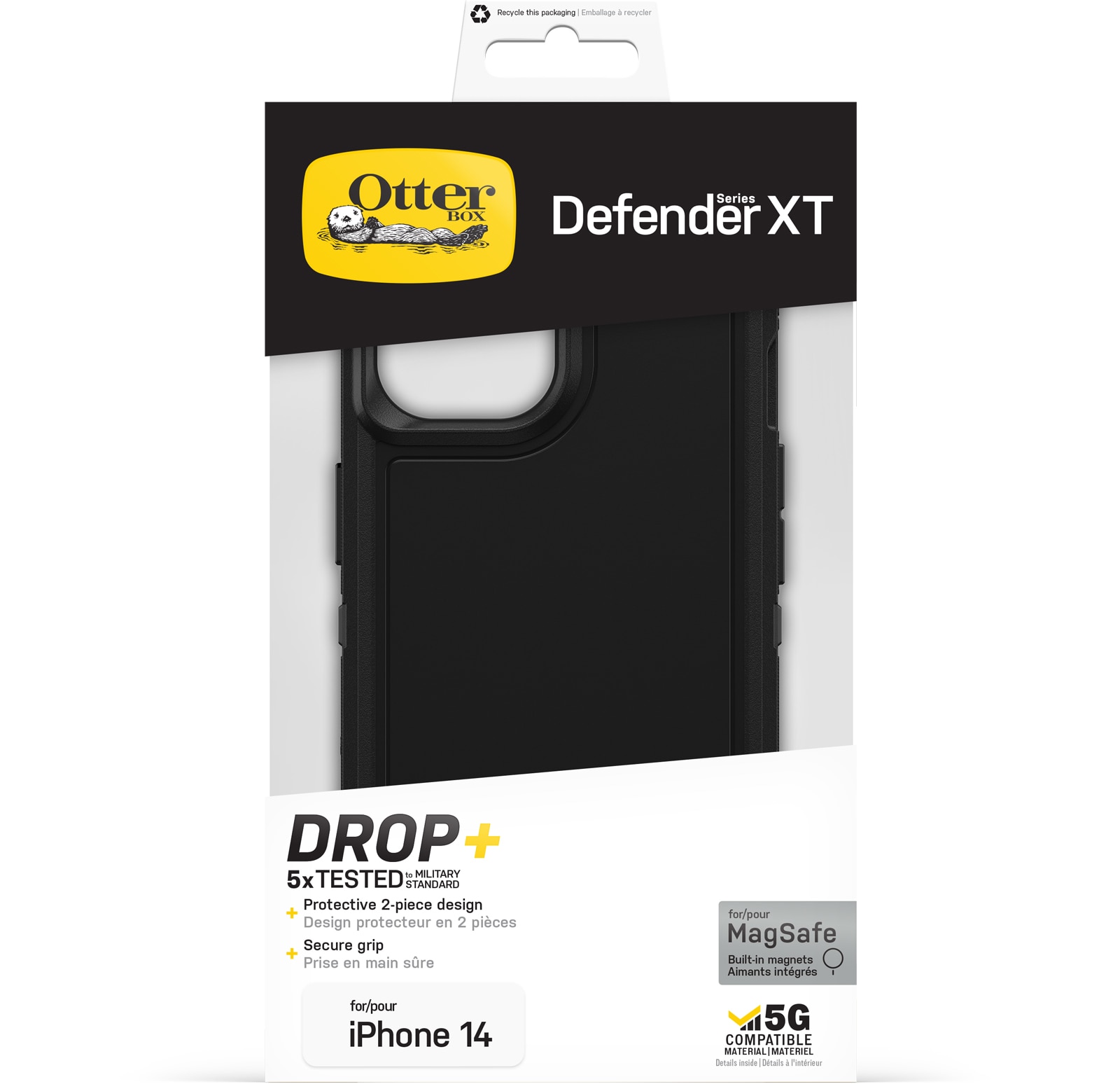 iPhone 14 Defender XT Case Black