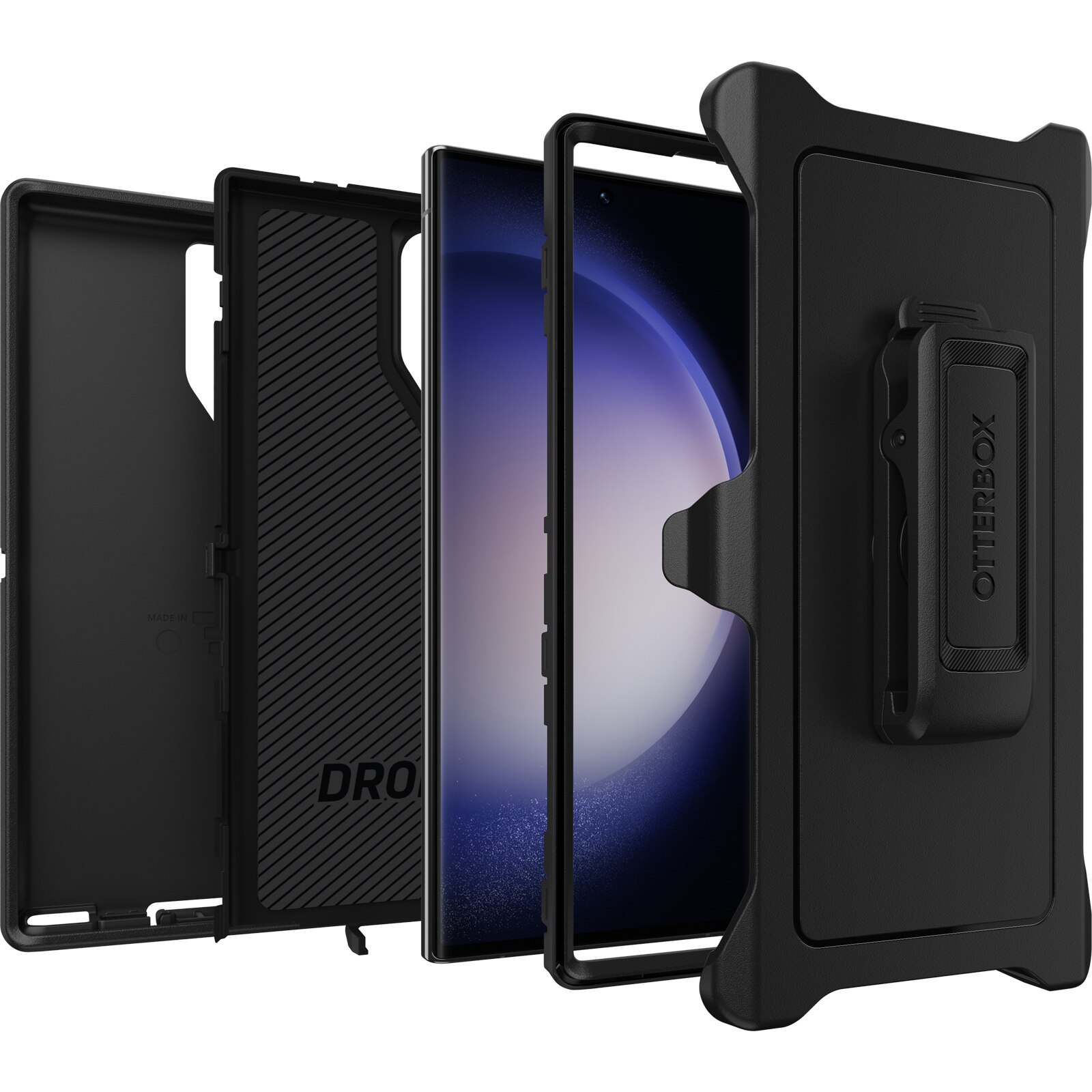 Samsung Galaxy S23 Ultra Defender Case Black