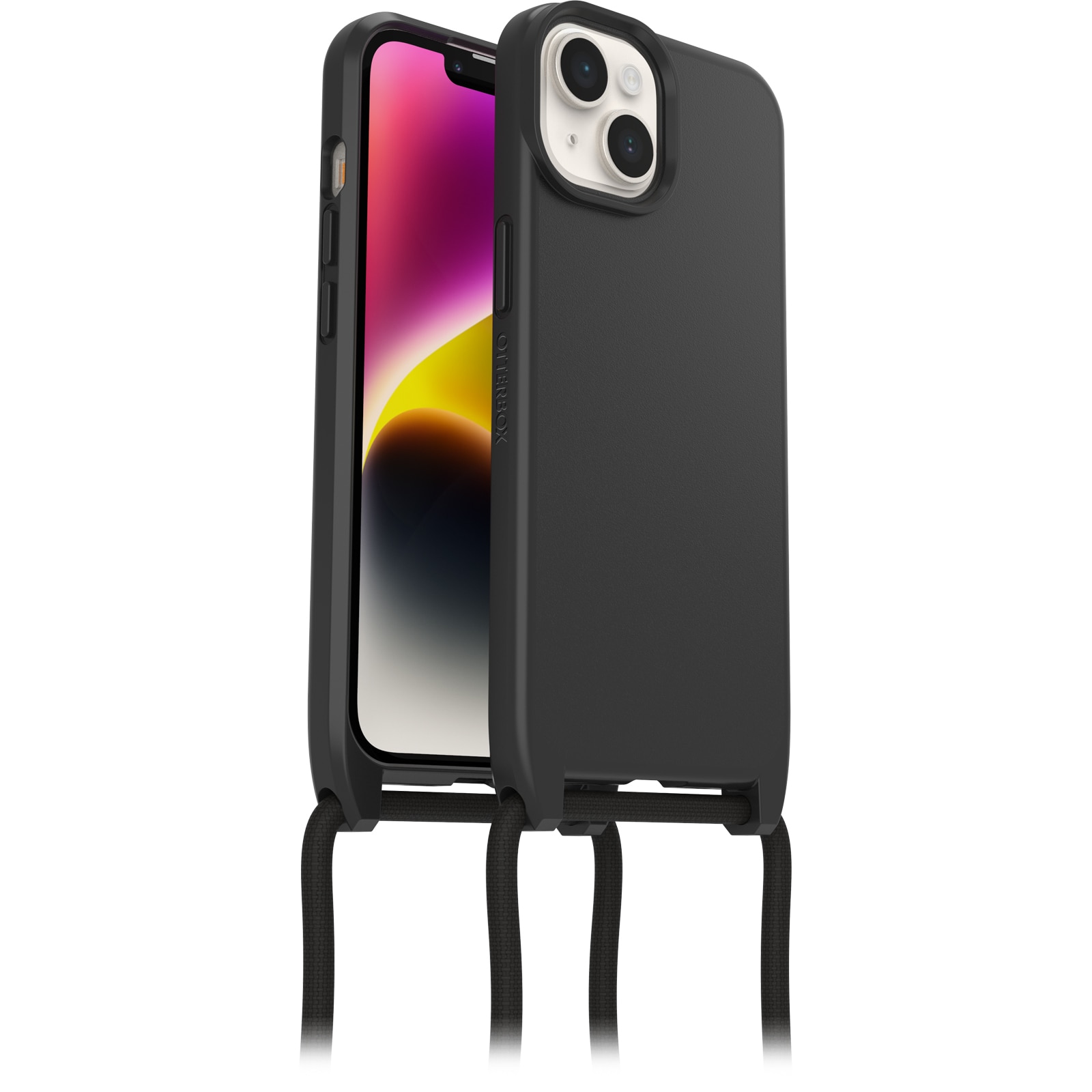 iPhone 13 React Necklace MagSafe Case Black
