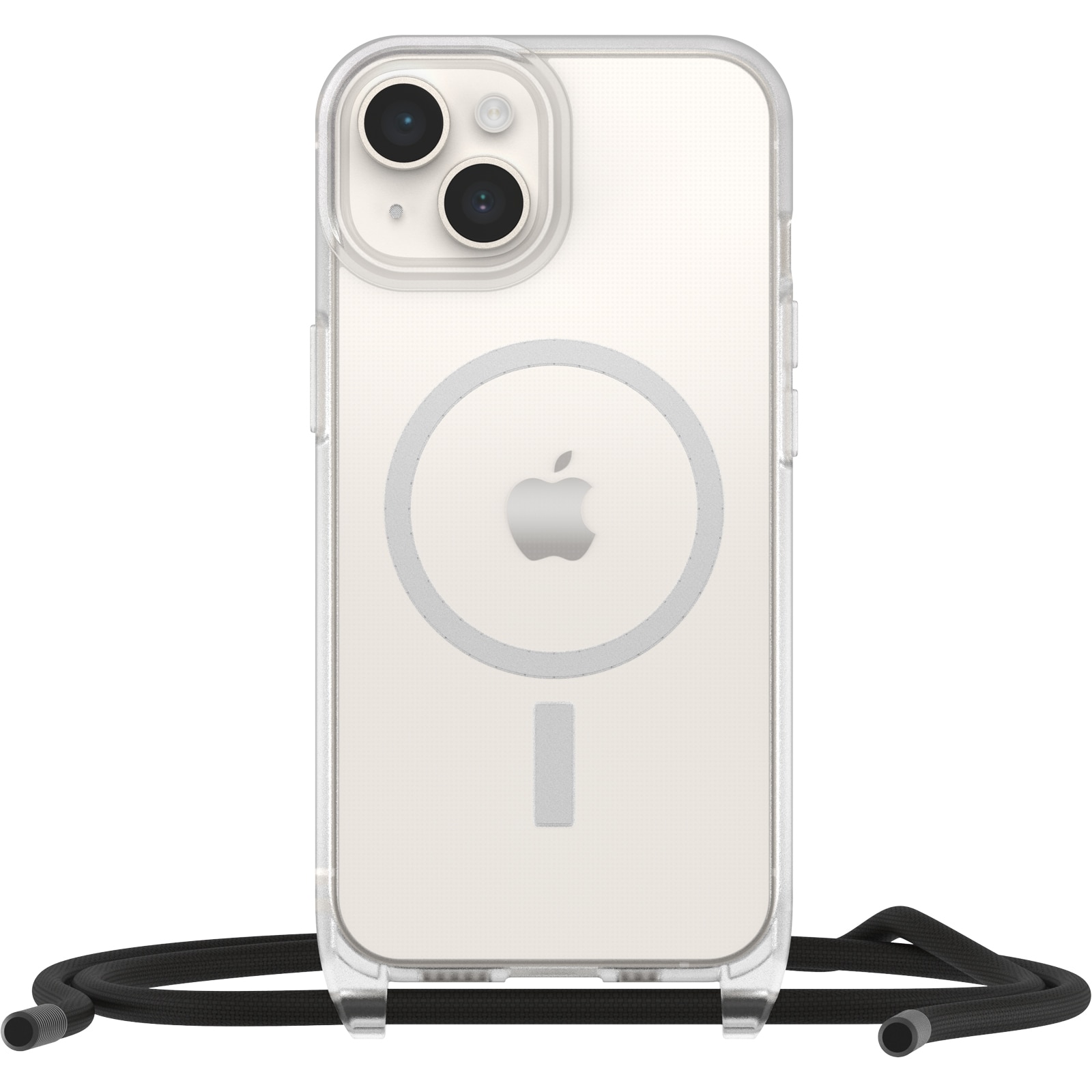 iPhone 15 React Necklace MagSafe Case Clear