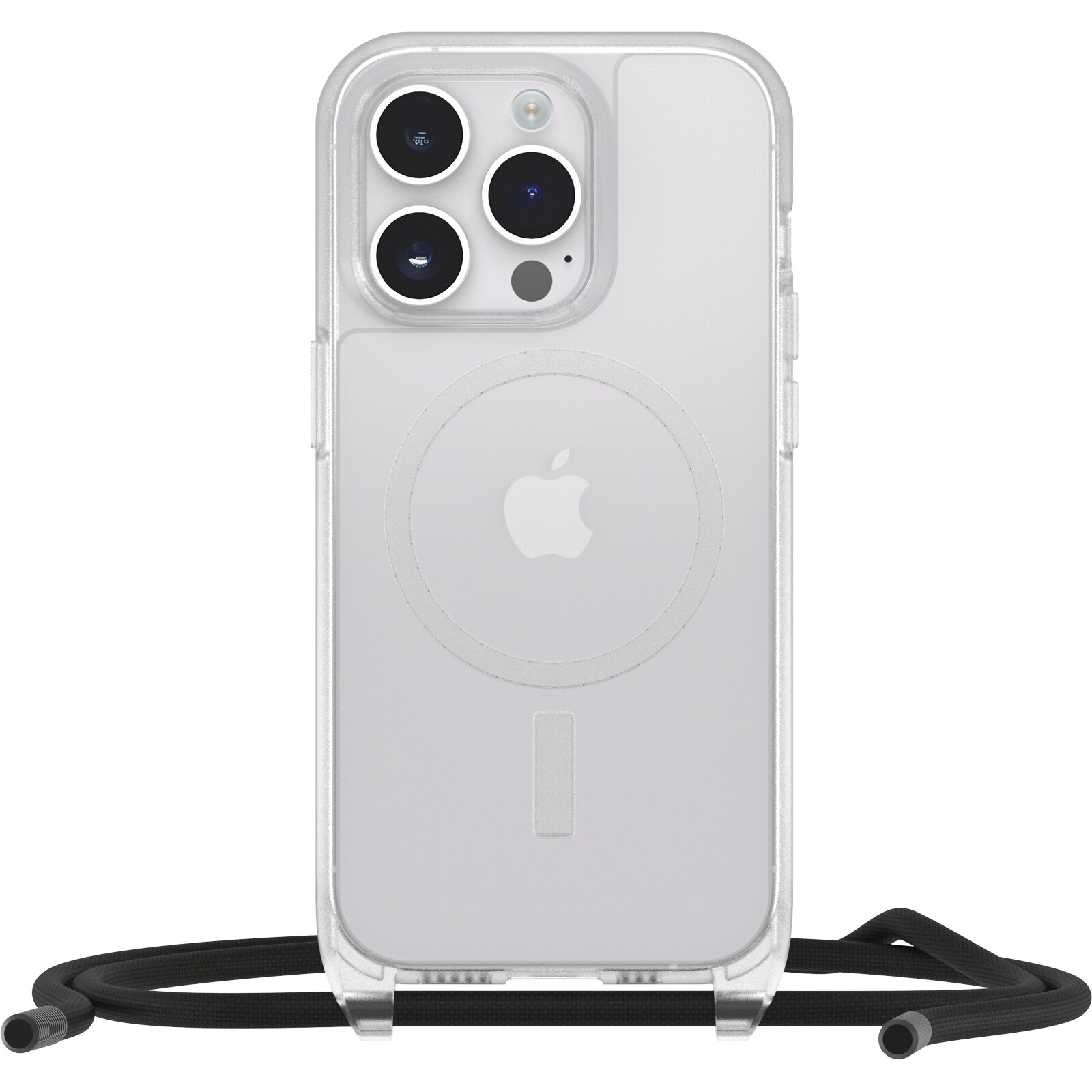 iPhone 15 Pro Max React Necklace MagSafe Case Clear