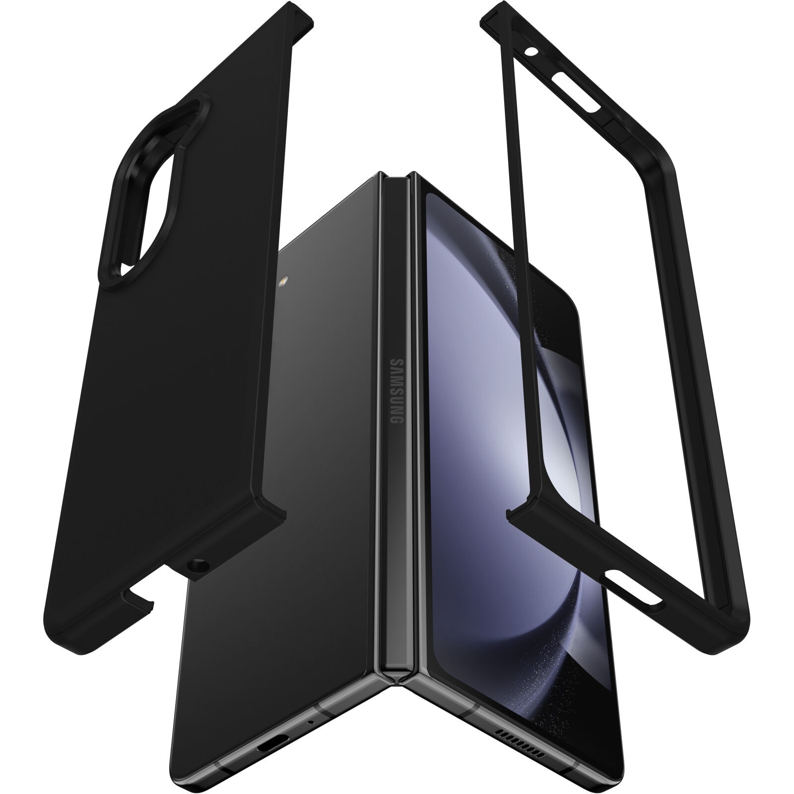 Samsung Galaxy Fold 5 Thin Flex Case Black