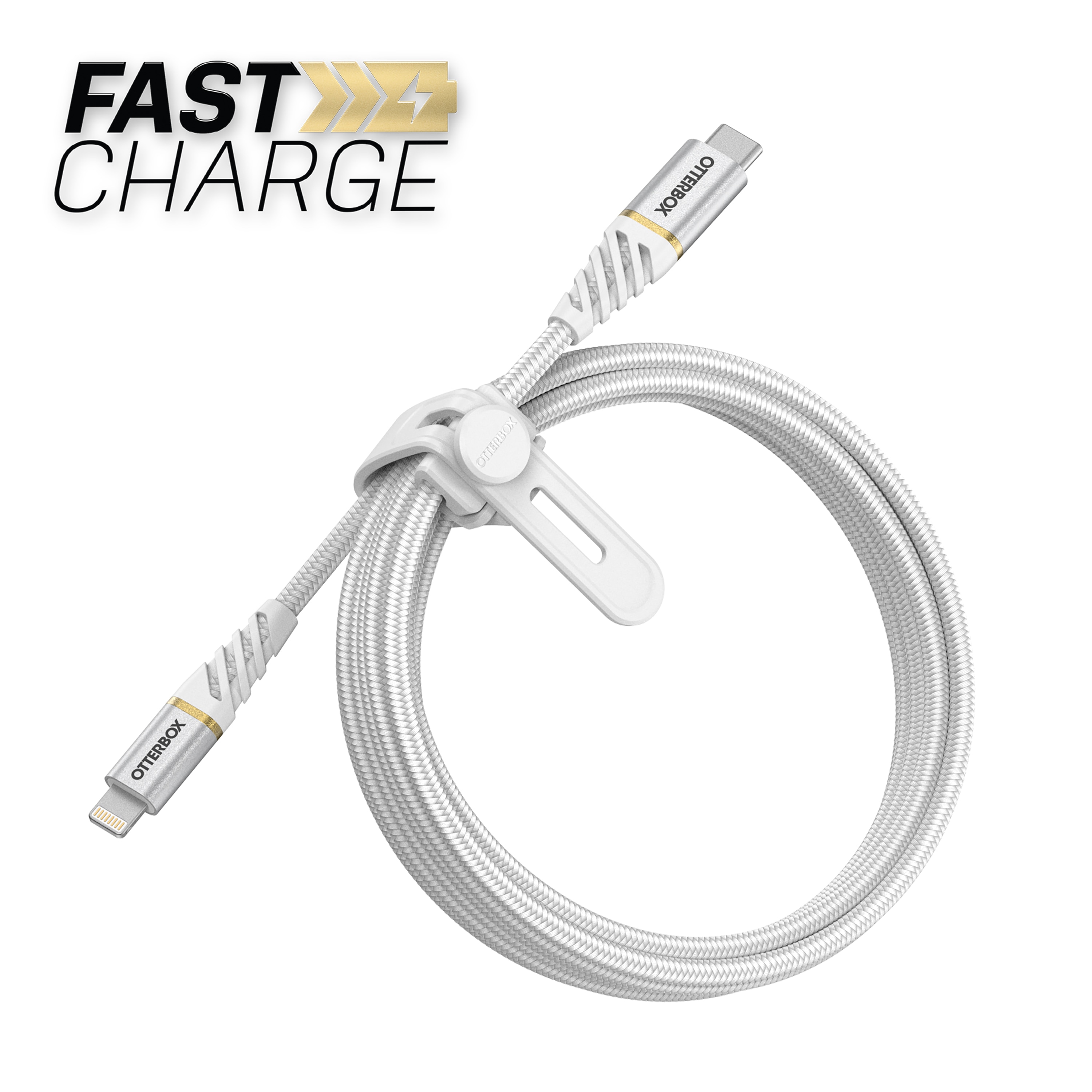 USB-C to Lightning Premium Fast Charge Cable 2m White