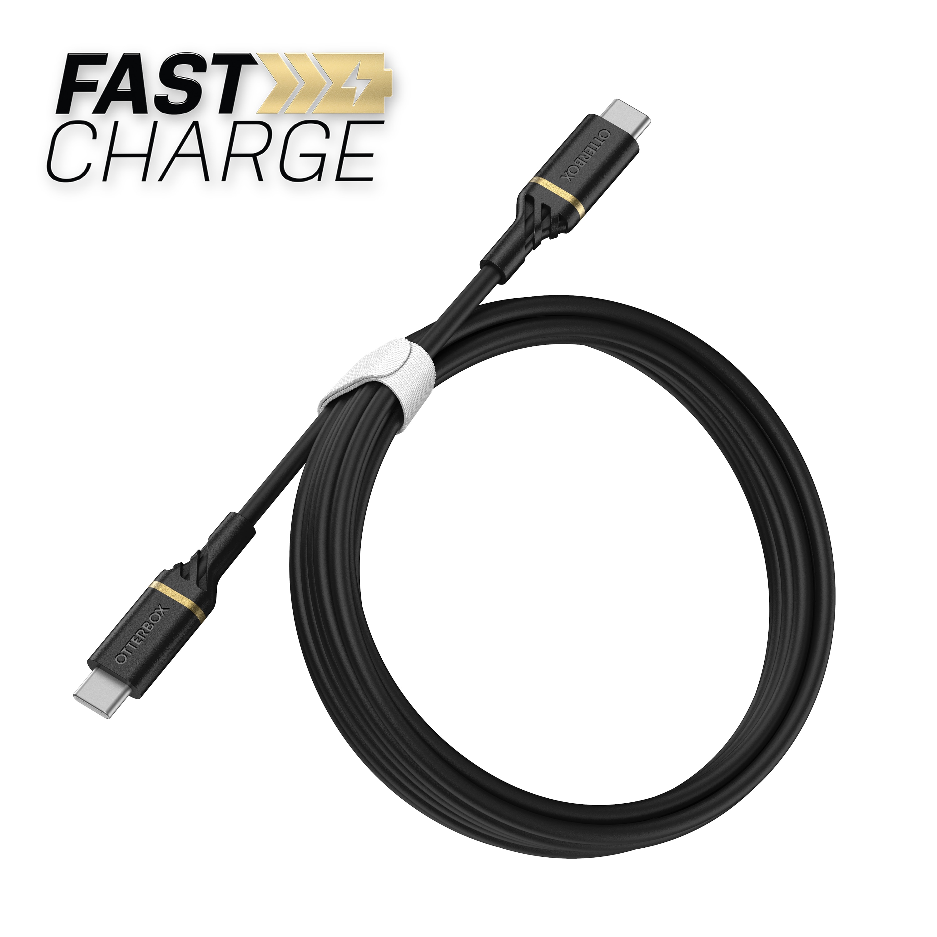 USB-C to USB-C Fast Charge Cable 2m Black